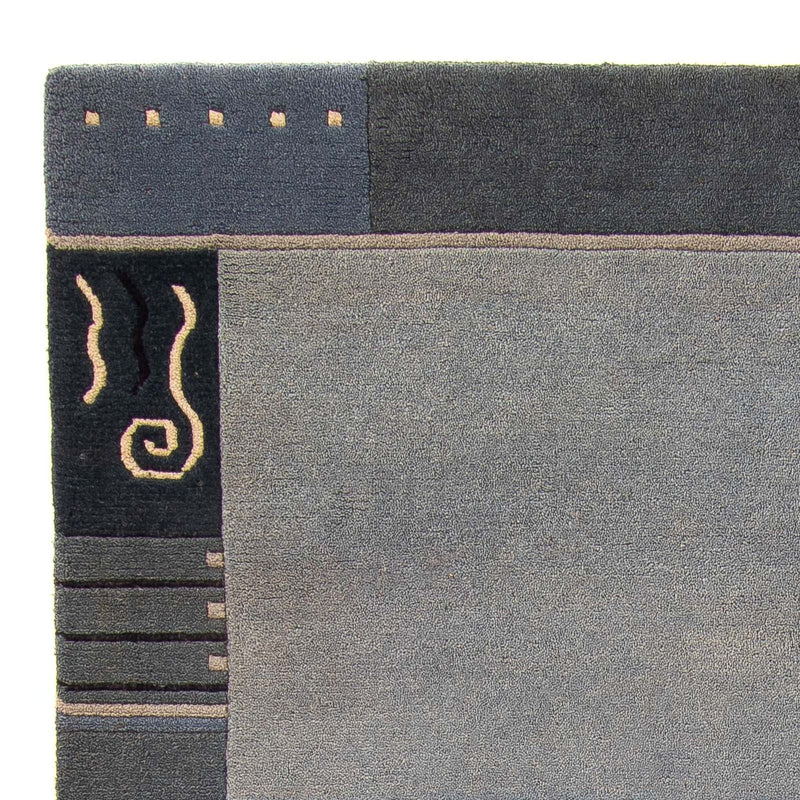 Dywan z Nepalu - 240 x 170 cm - jasnoniebieski