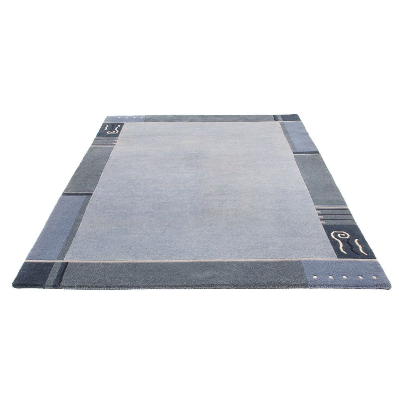 Dywan z Nepalu - 240 x 170 cm - jasnoniebieski