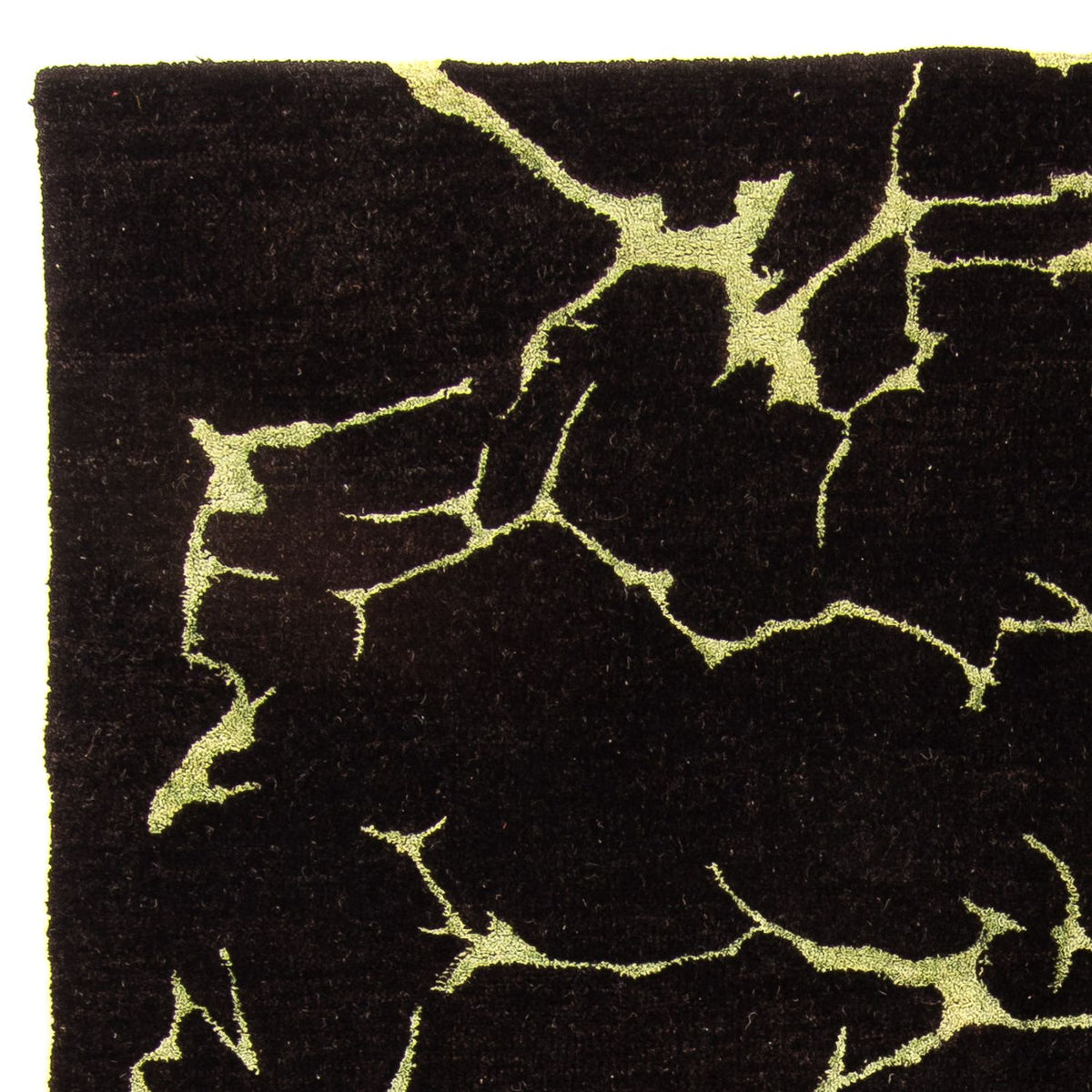 Dywan wełniany - 240 x 147 cm - ciemnoniebieski