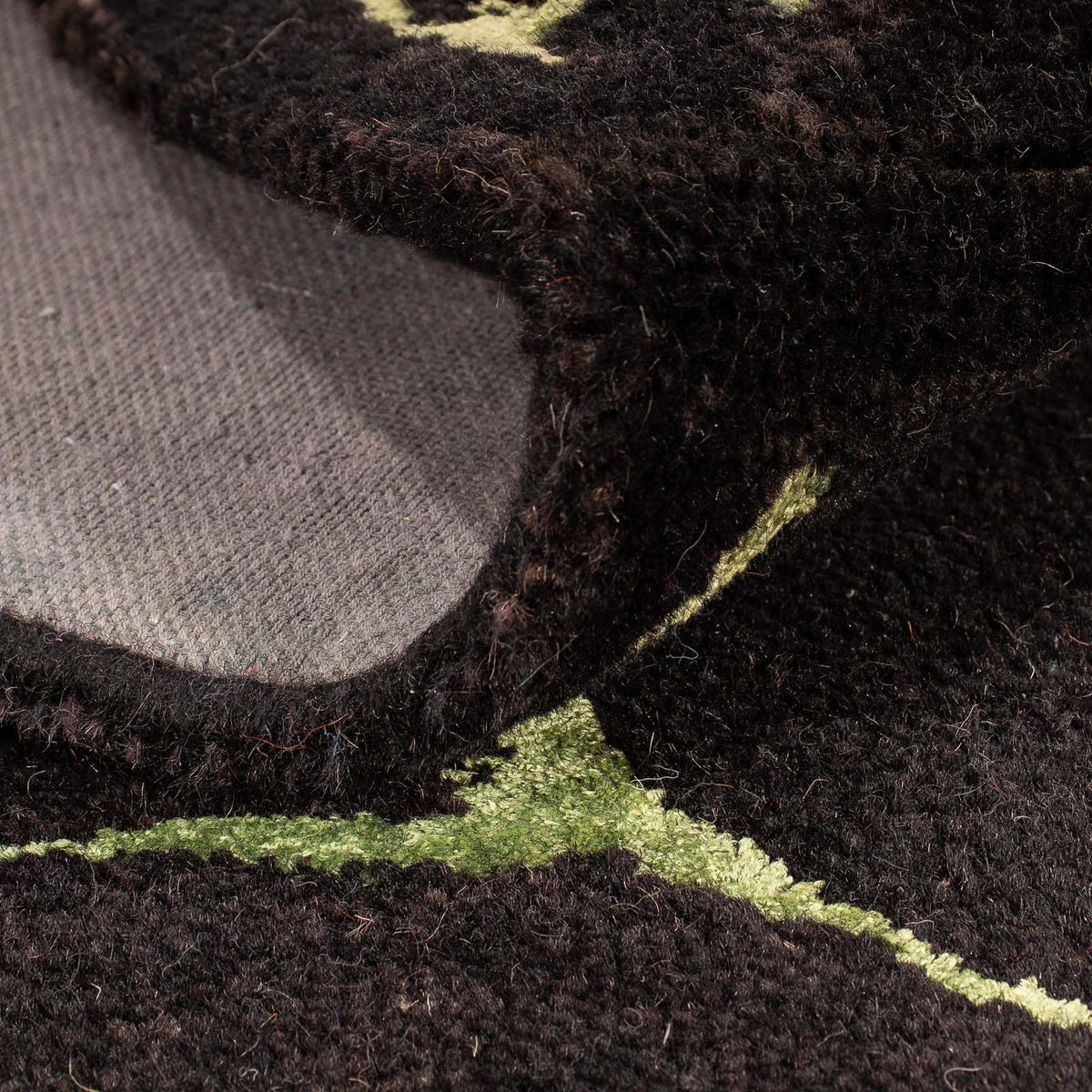 Dywan wełniany - 240 x 147 cm - ciemnoniebieski