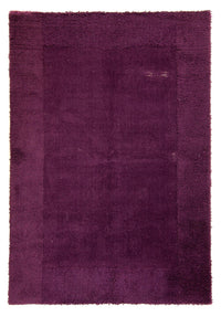 Dywan wełniany - 227 x 155 cm - fioletowy
