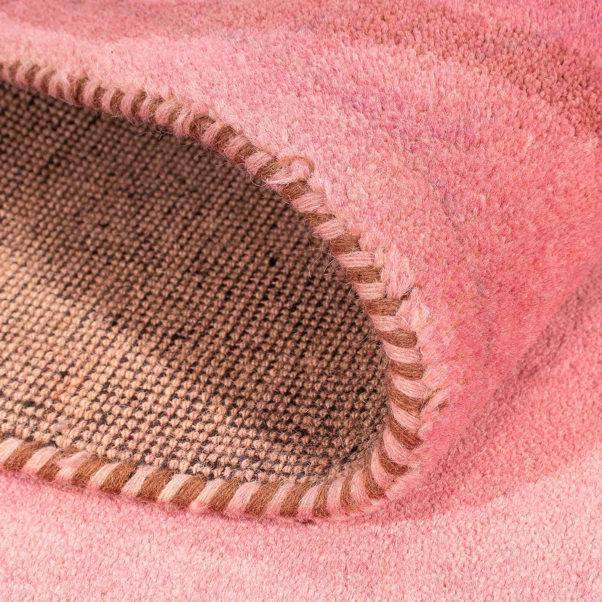 Dywan wełniany - 200 x 140 cm - jasna czerwień