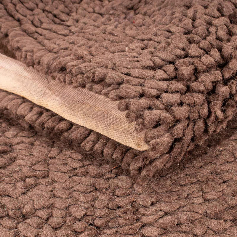 Biegacz Dywan o wysokim runie - 231 x 116 cm - brązowy