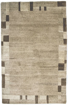 Dywan z Nepalu - 181 x 121 cm - wielokolorowy