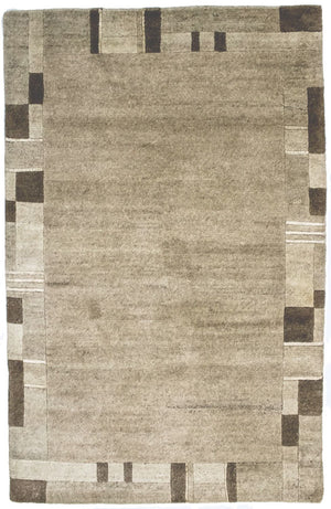 Dywan z Nepalu - 181 x 121 cm - wielokolorowy