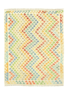 Dywan Kelim - Orientalny - 189 x 151 cm - kolorowe