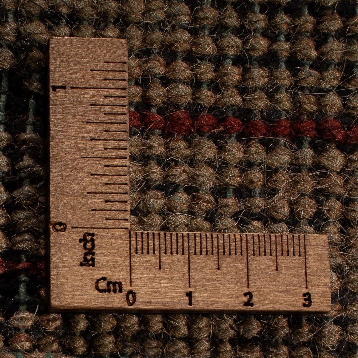 Dywan Gabbeh - Indus - 300 x 200 cm - ciemnobrązowy