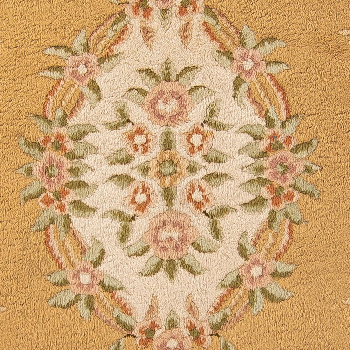 Biegacz Dywan z Chin - 223 x 125 cm - złoto