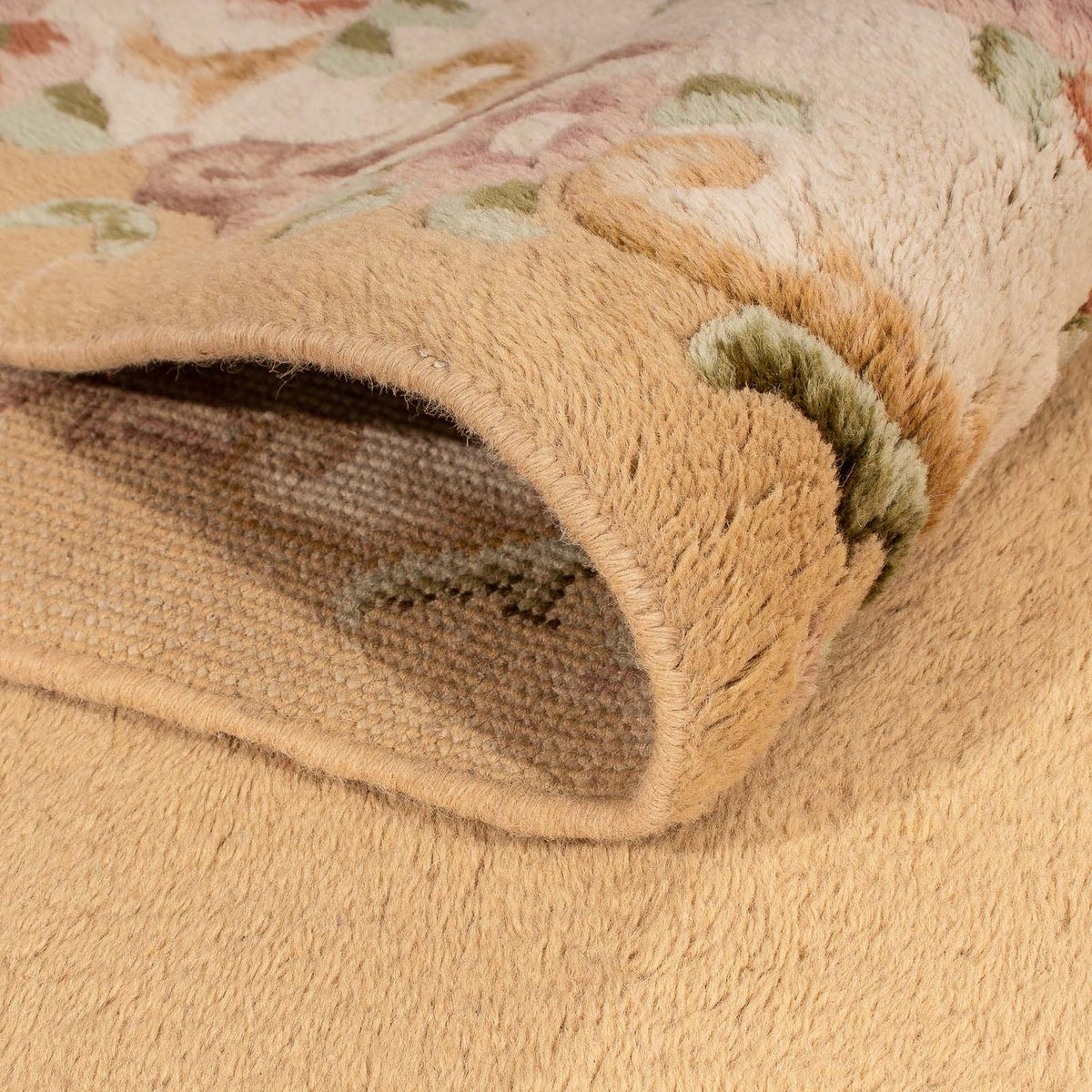 Biegacz Dywan z Chin - 223 x 125 cm - złoto