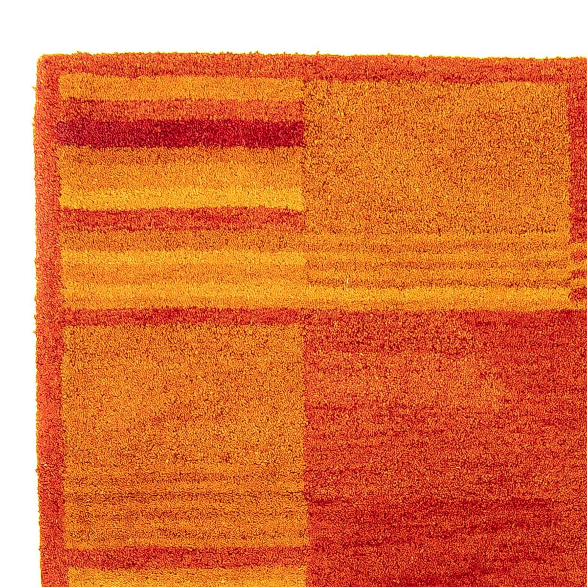 Dywan wełniany - 195 x 140 cm - rdza