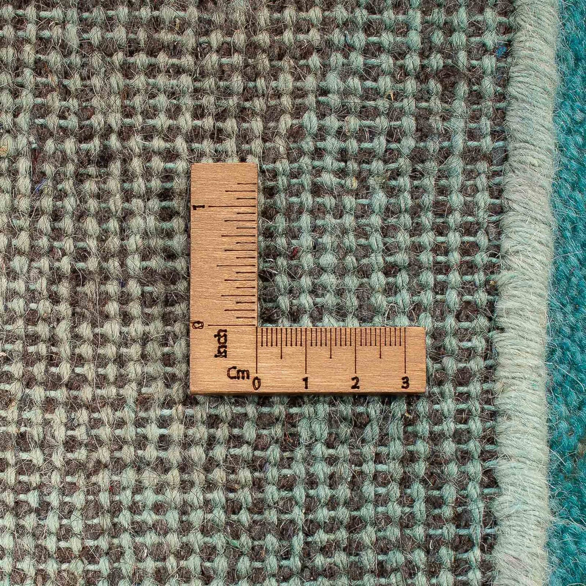 Dywan Gabbeh - Indus - 237 x 165 cm - jasnoniebieski