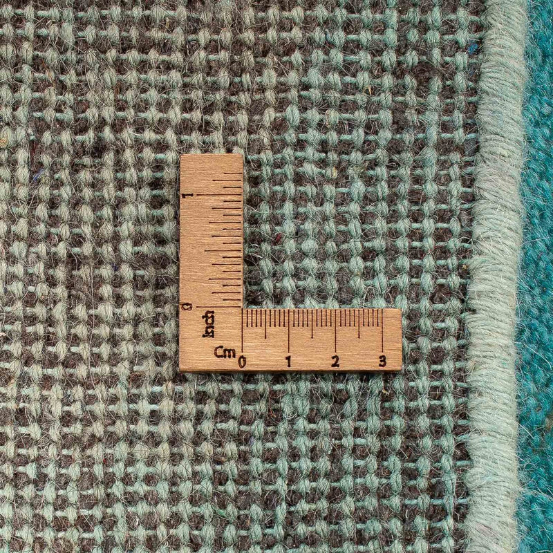 Dywan Gabbeh - Indus - 237 x 165 cm - jasnoniebieski