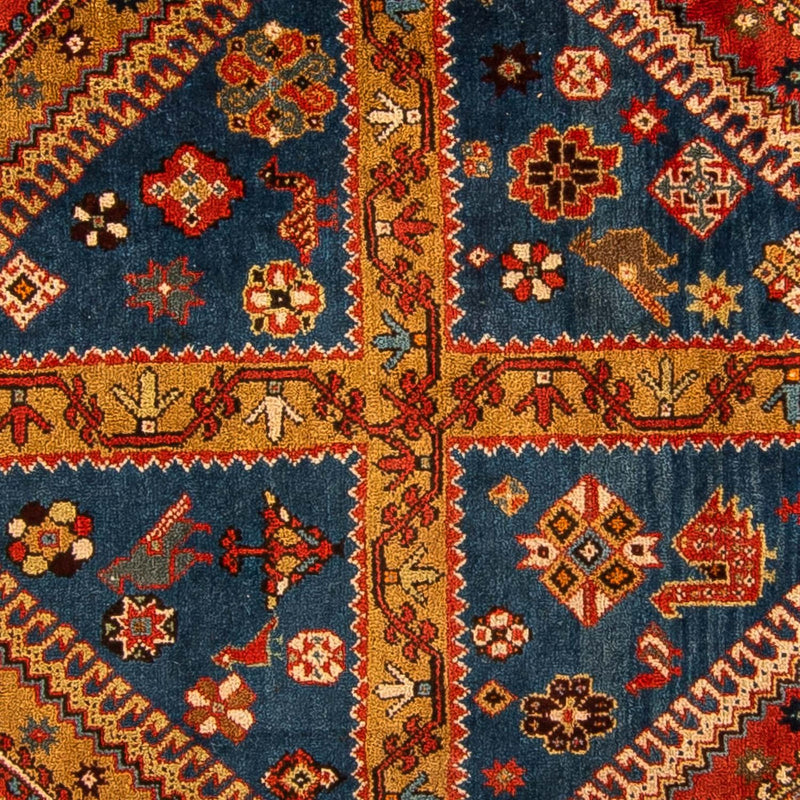 Perski dywan - Nomadyczny - 210 x 180 cm - ciemnoniebieski