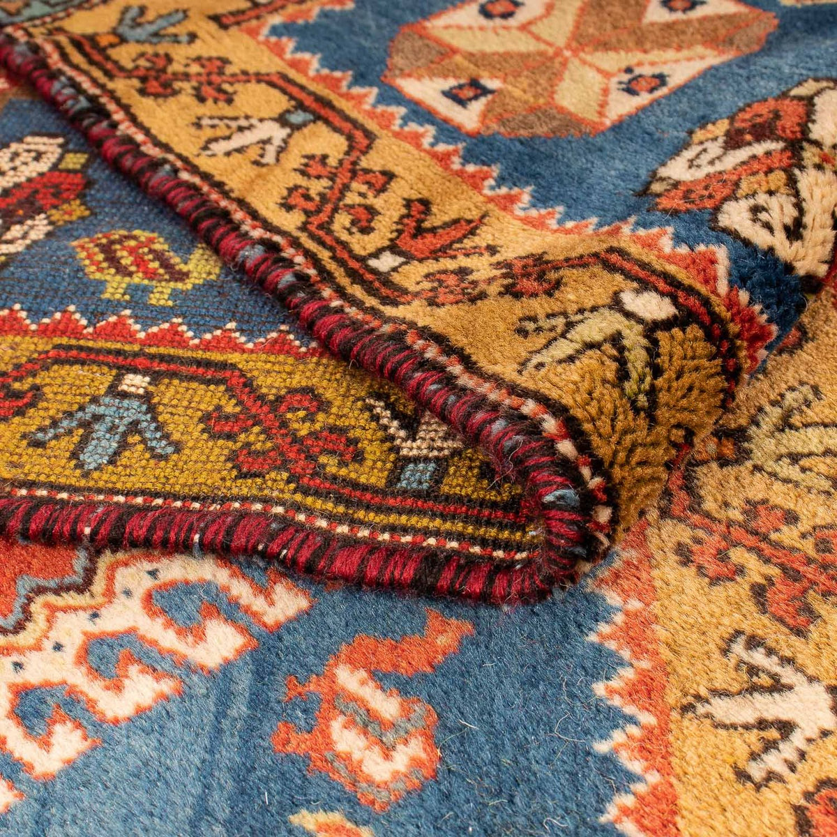 Perski dywan - Nomadyczny - 210 x 180 cm - ciemnoniebieski