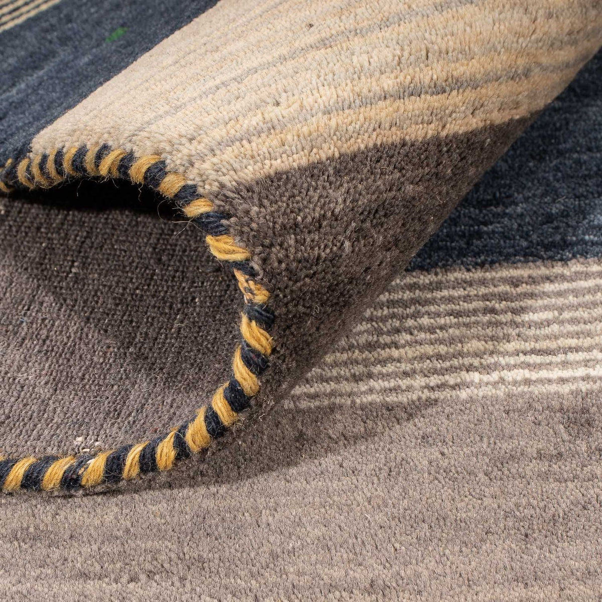 Dywan Gabbeh - Loribaft Indus - 240 x 170 cm - wielokolorowy