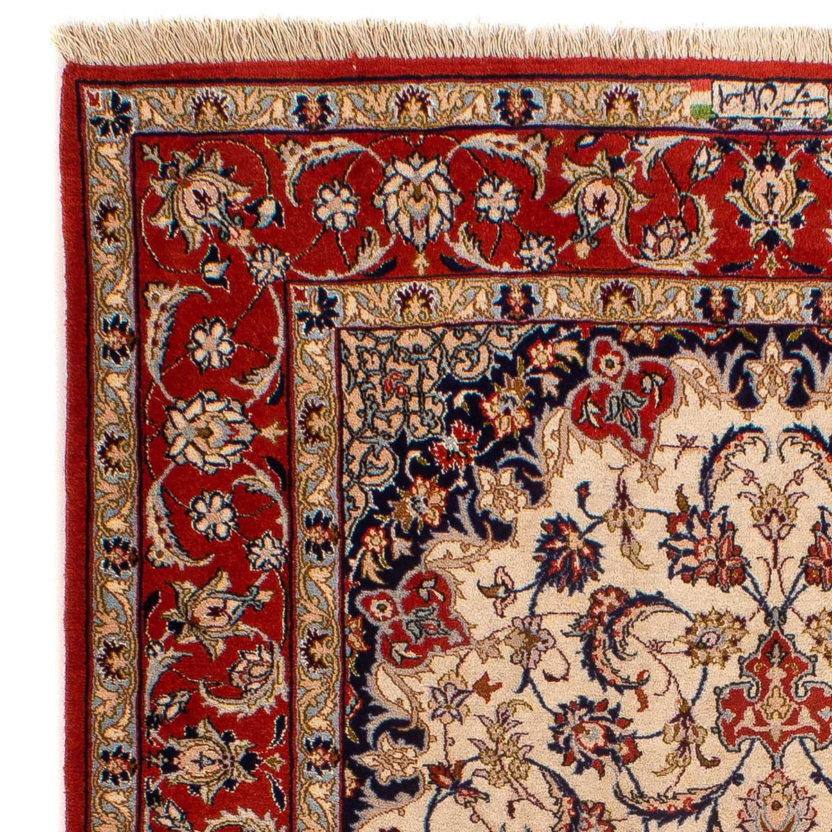 Dywan perski - Isfahan - Premium - 166 x 110 cm - beżowy