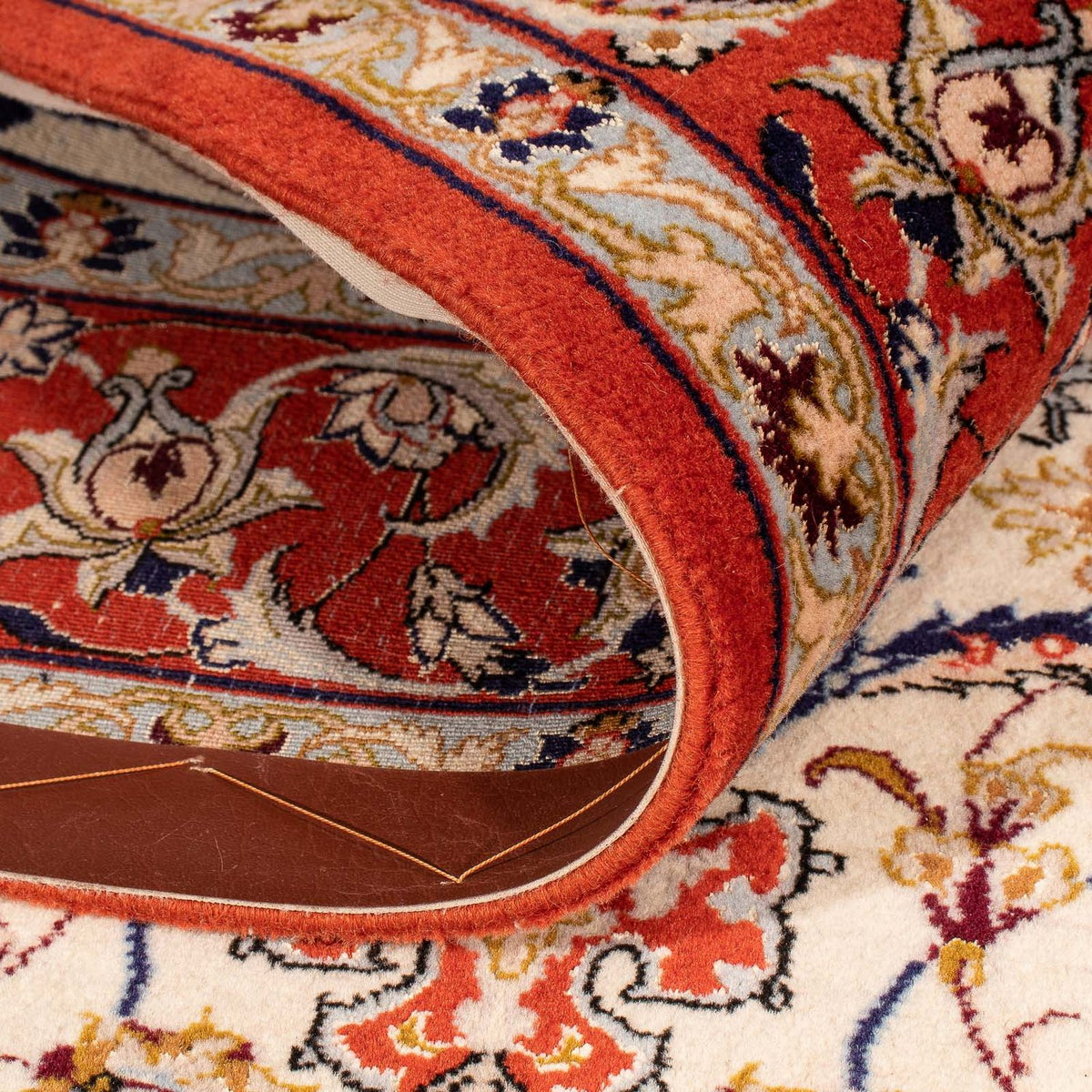 Dywan perski - Isfahan - Premium - 166 x 110 cm - beżowy