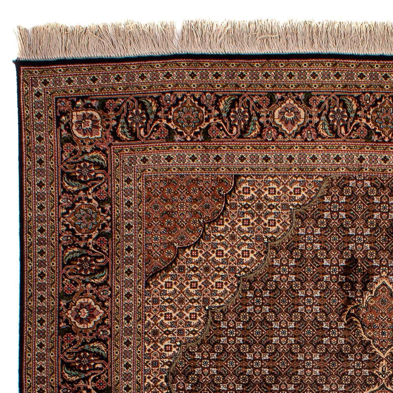 Dywan perski - Tabriz - Królewski - 202 x 150 cm - brązowy