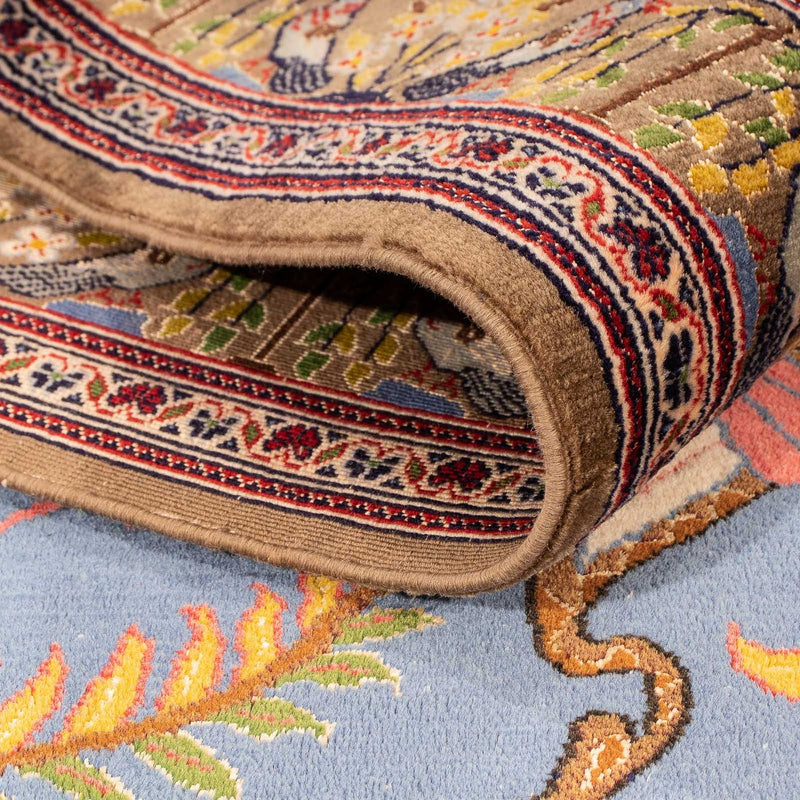 Dywan perski - Tabriz - Królewski - 198 x 117 cm - wielokolorowy