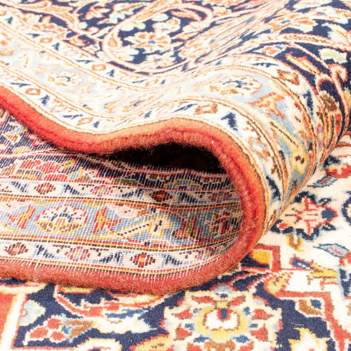 Dywan perski - Keshan - 372 x 226 cm - czerwony