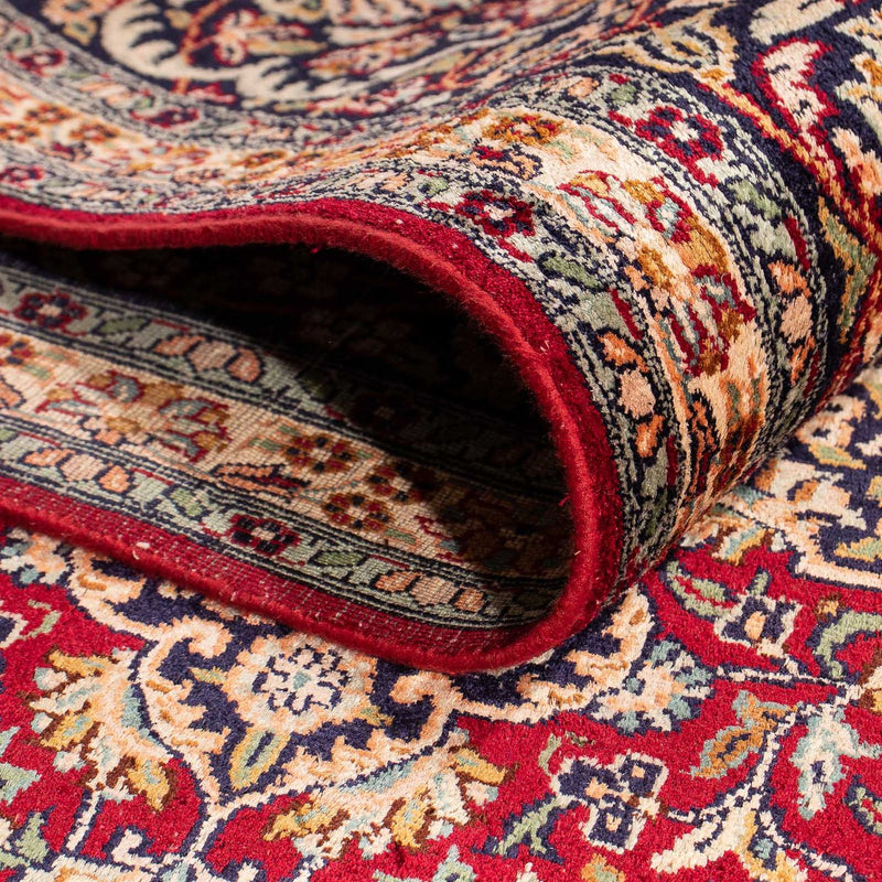 Jedwabny dywan - Kashmir Silk - 306 x 208 cm - ciemna czerwień