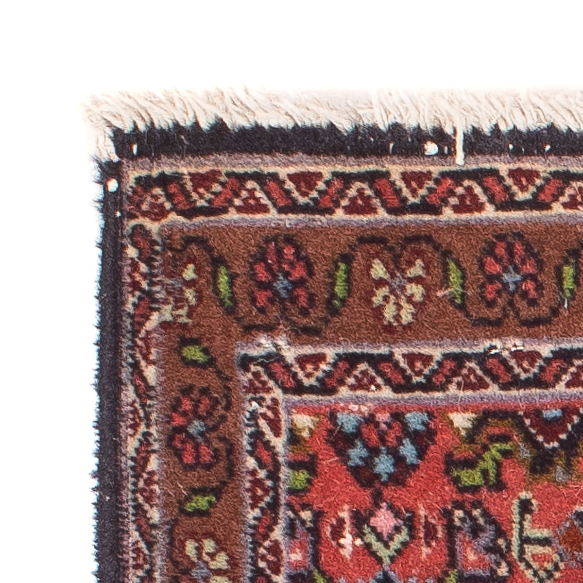 Dywan perski - Bijar - 60 x 40 cm - jasna czerwień