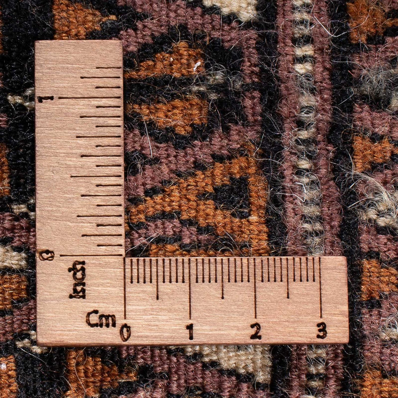 Dywan pakistański - 77 x 61 cm - brązowy