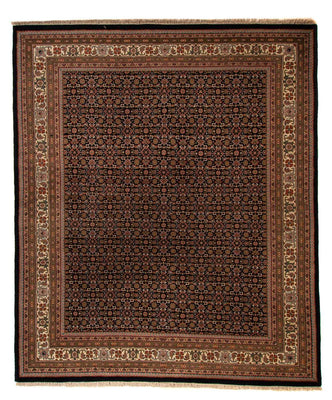 Orientalny dywan - Bijar - Indus - 306 x 254 cm - ciemnoniebieski