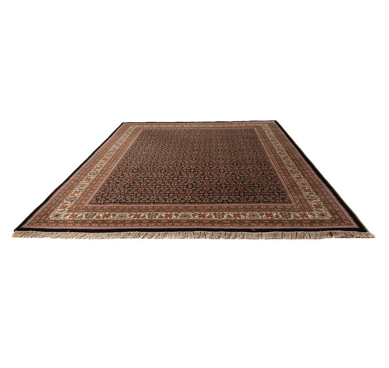 Orientalny dywan - Bijar - Indus - 306 x 254 cm - ciemnoniebieski