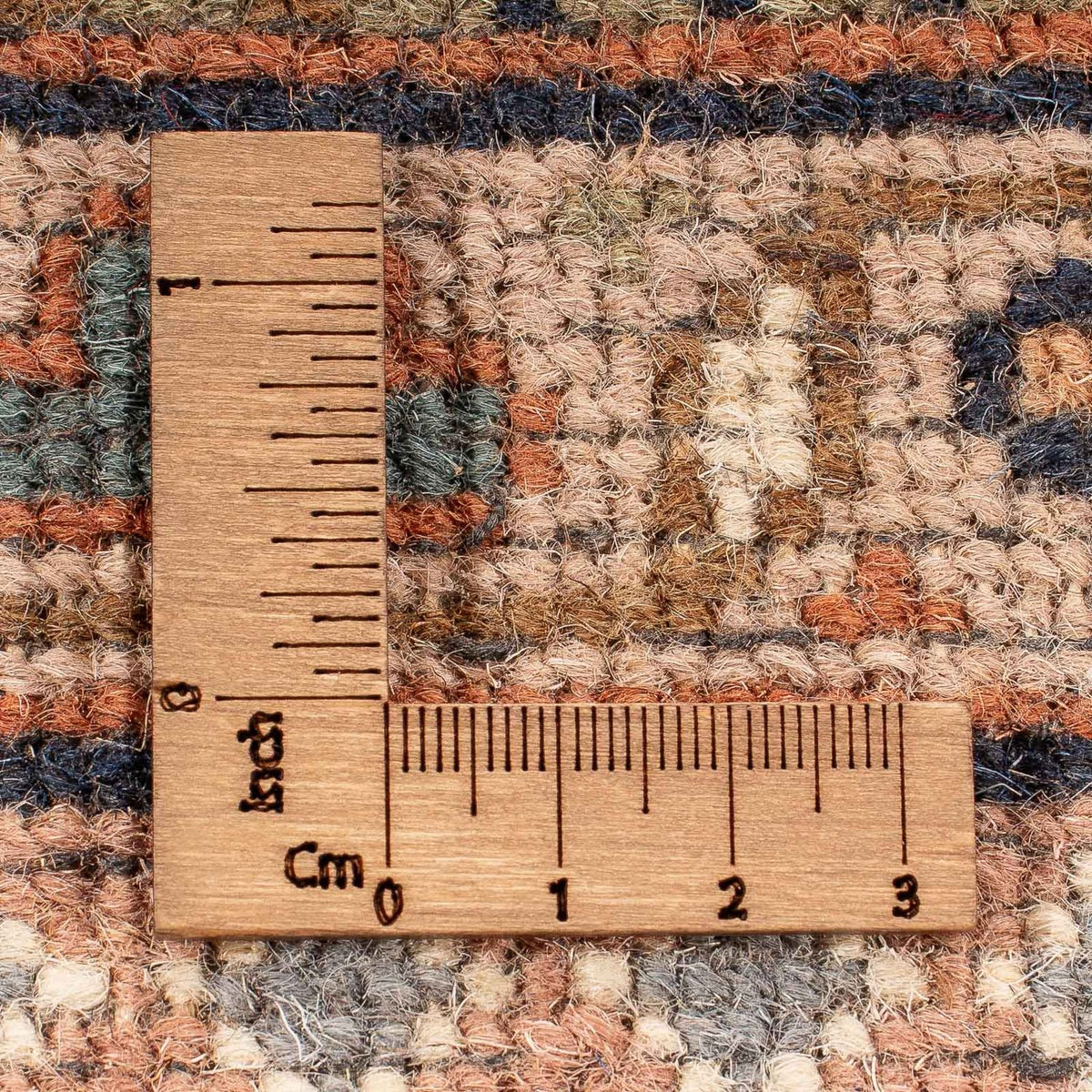 Orientalny dywan - Bijar - Indus - 306 x 250 cm - ciemnoniebieski