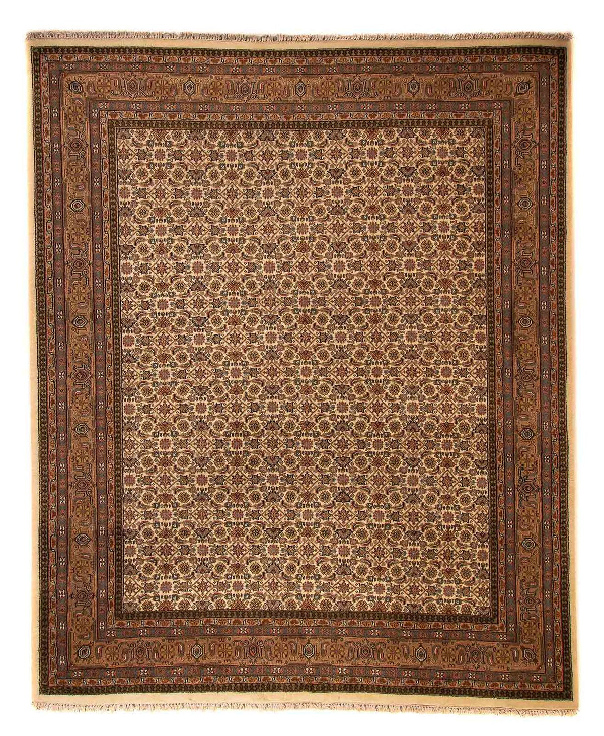 Orientalny dywan - Bijar - Indus - 309 x 250 cm - beżowy