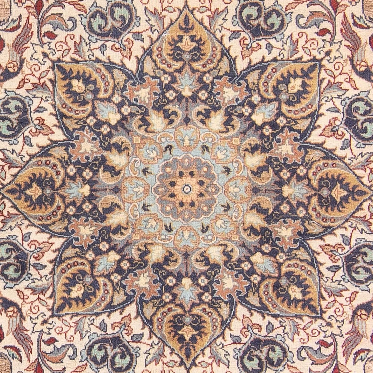 Orientalny dywan - Indus - 223 x 140 cm - jasnobrązowy