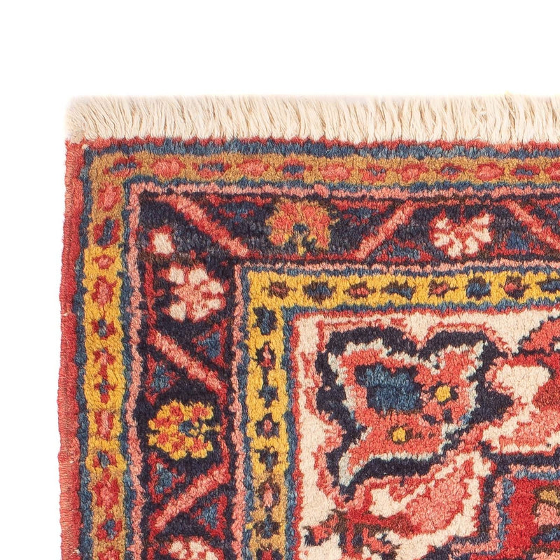 Perski dywan - Nomadyczny kwadratowy  - 92 x 82 cm - ciemna czerwień