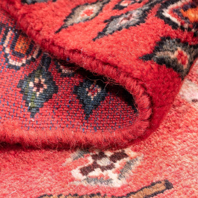 Perski dywan - Nomadyczny kwadratowy  - 98 x 95 cm - ciemna czerwień