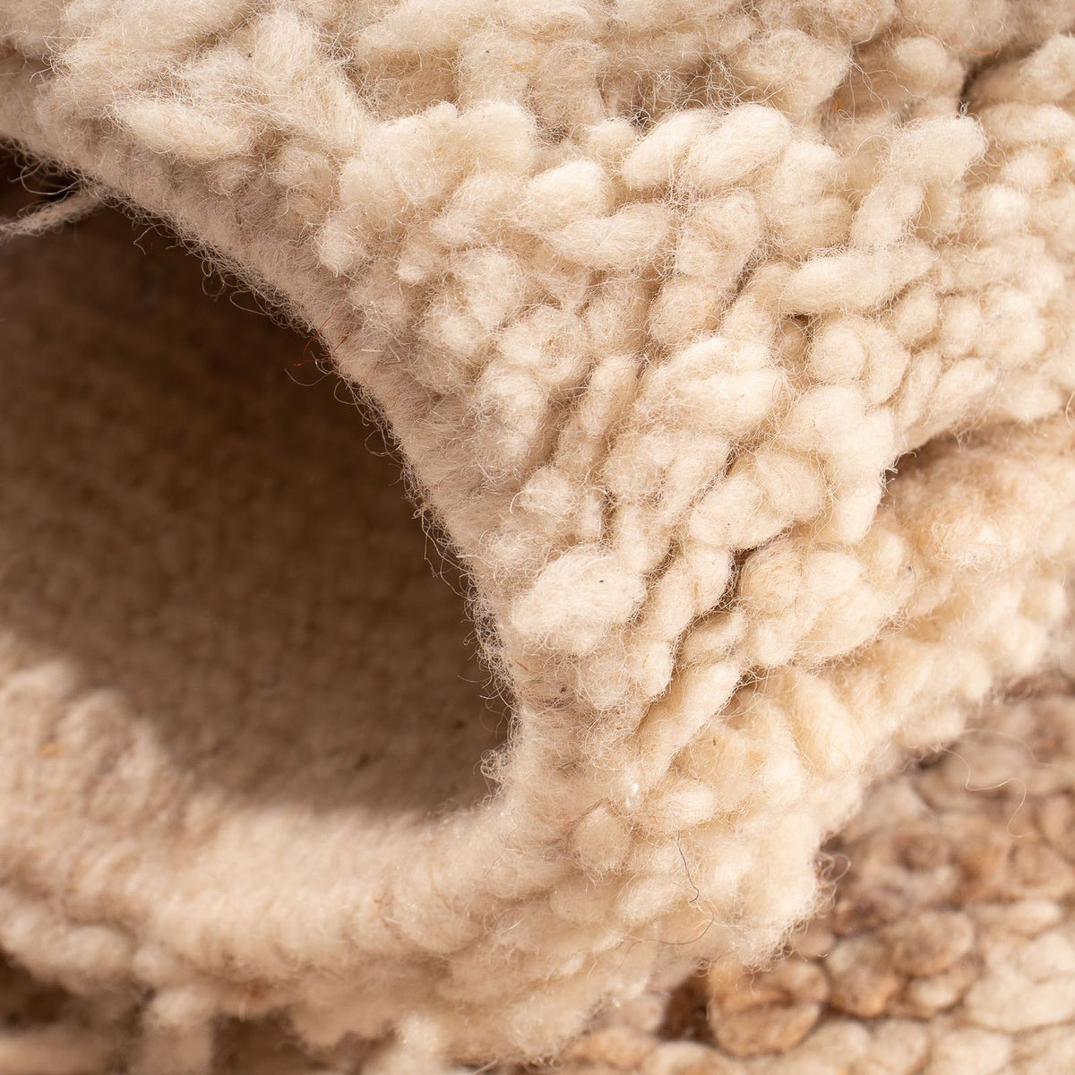 Dywan berberyjski - 100 x 52 cm - beżowy