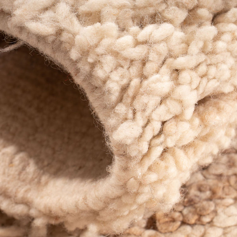 Dywan berberyjski - 100 x 52 cm - beżowy