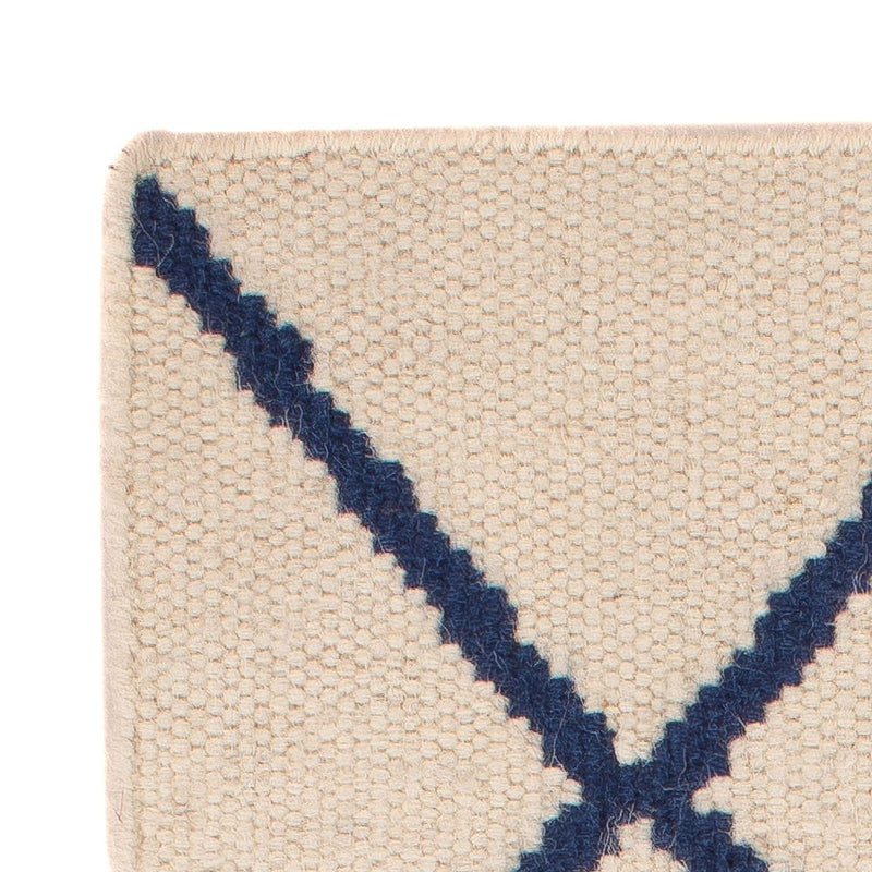 Dywan Kelim - modny - 90 x 60 cm - beżowy