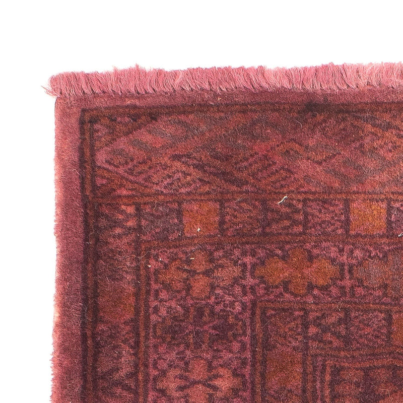 Dywan turkmeński - 95 x 66 cm - jasna czerwień