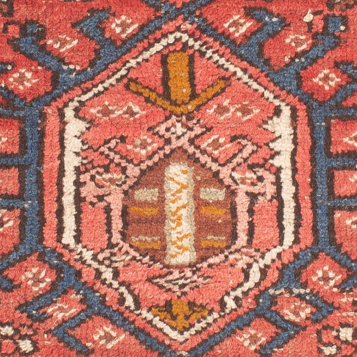 Perski dywan - Nomadyczny - 110 x 70 cm - rdza