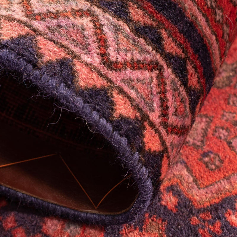 Perski dywan - Nomadyczny - 97 x 56 cm - jasna czerwień