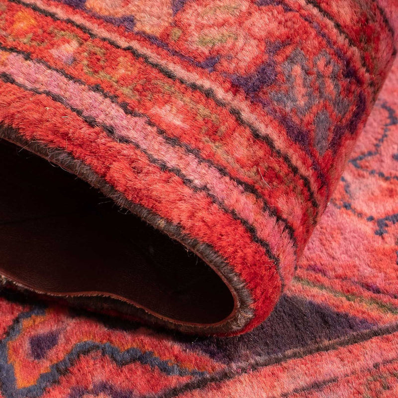 Perski dywan - Nomadyczny - 84 x 55 cm - jasna czerwień