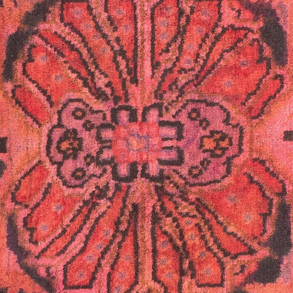 Dywan perski - Keshan - 86 x 55 cm - jasna czerwień