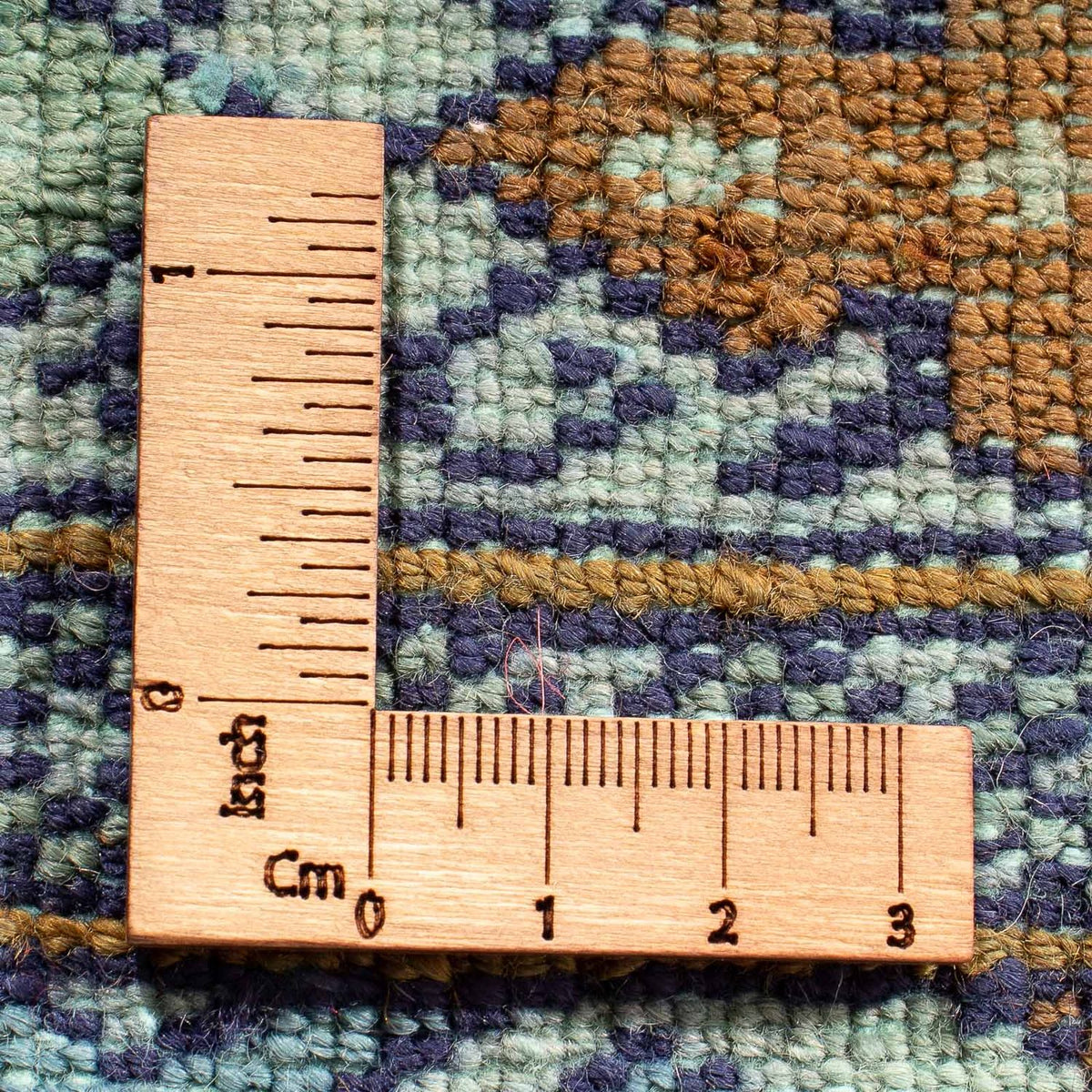 Dywan pakistański - 92 x 64 cm - jasnoniebieski