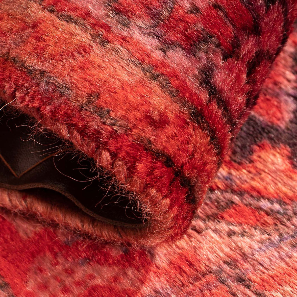 Perski dywan - Nomadyczny - 104 x 67 cm - jasna czerwień