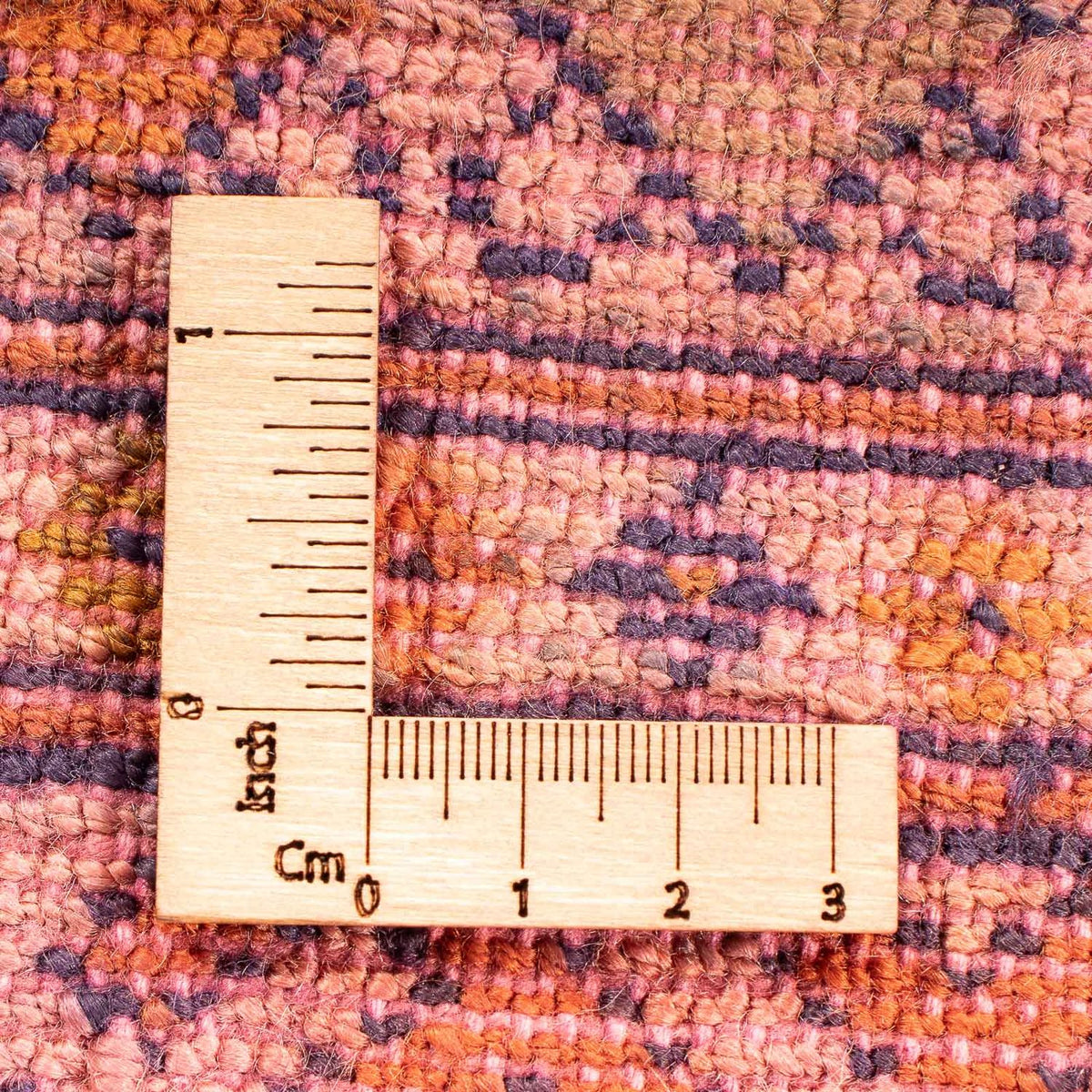 Dywan turkmeński - 80 x 67 cm - jasna czerwień