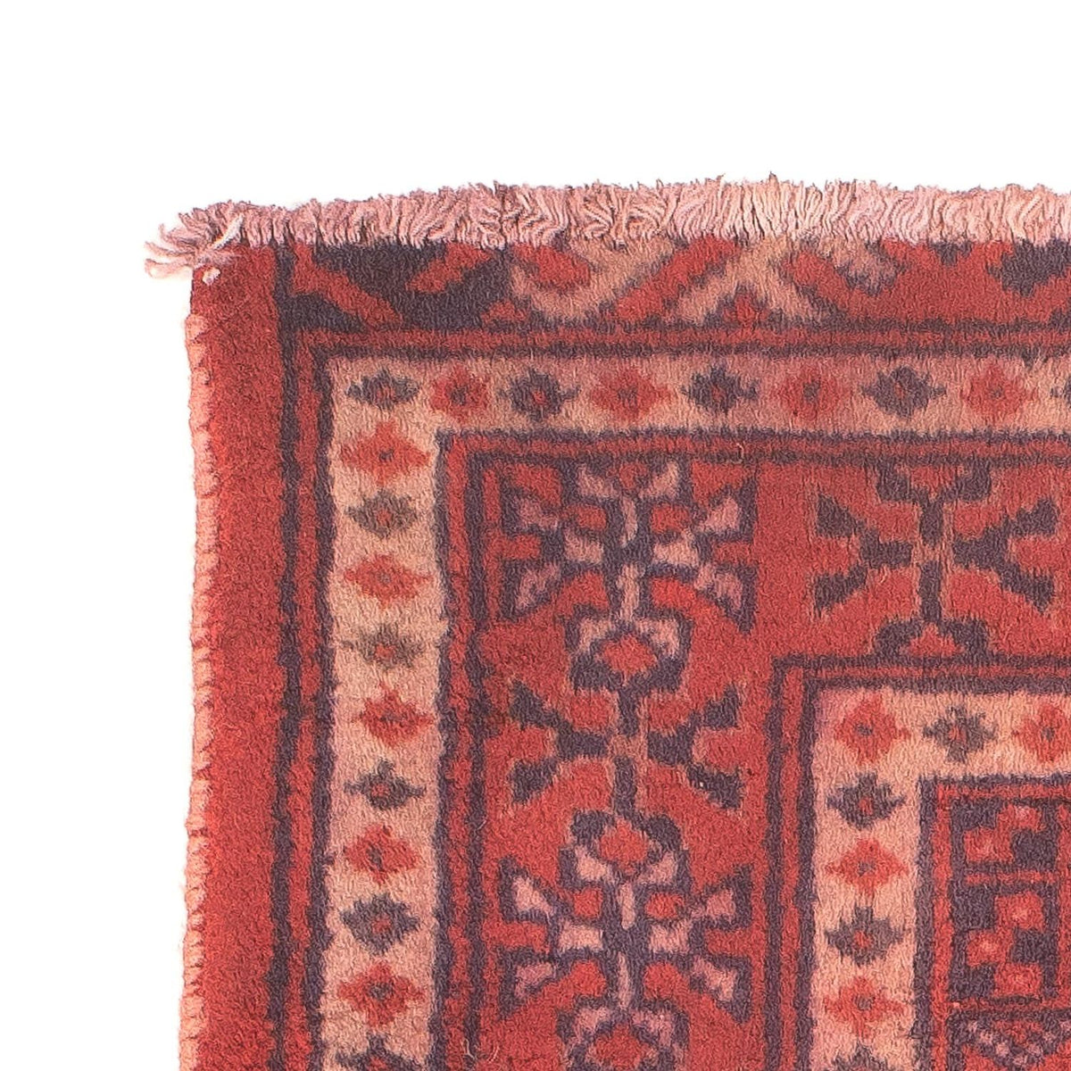 Dywan turkmeński - 86 x 57 cm - ciemna czerwień