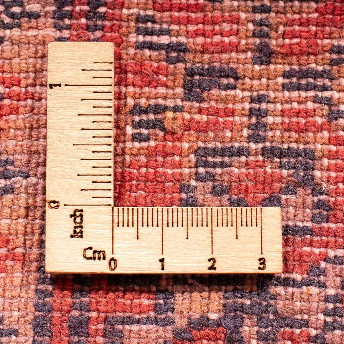 Dywan turkmeński - 86 x 57 cm - ciemna czerwień