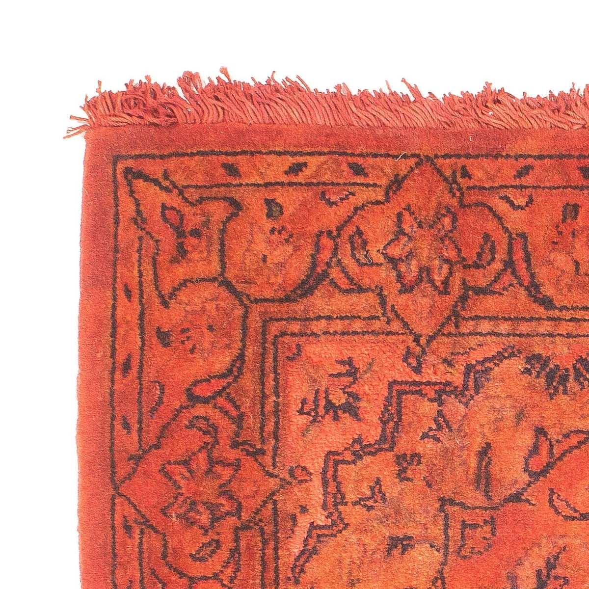 Dywan perski - Keshan - 95 x 70 cm - rdza