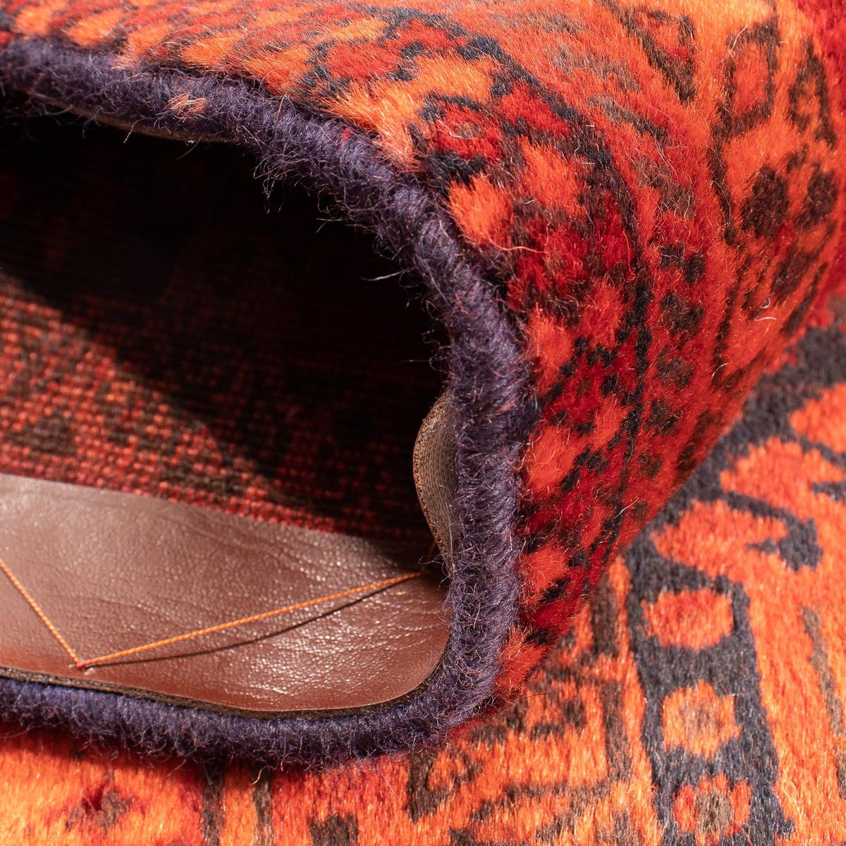 Perski dywan - Nomadyczny - 100 x 60 cm - ciemna czerwień