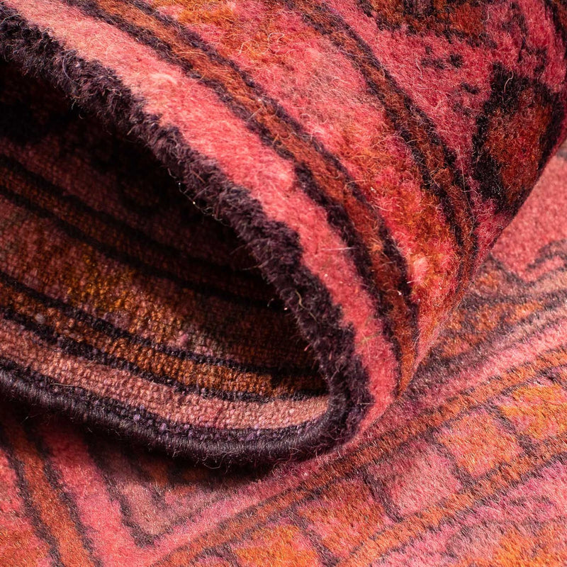 Dywan turkmeński - 86 x 63 cm - jasna czerwień